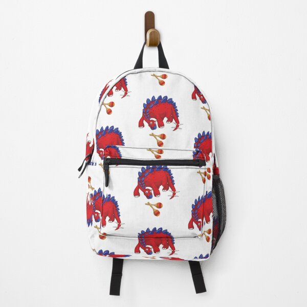 Item preview, Dinosaur Playing Maracas ,Funny Good Dinosaur Maracas Lovers Cool Red Blue Design designed and sold by pedrored369.