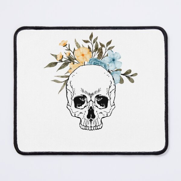 Item preview, Boho Flower Skull designed and sold by alybugg.