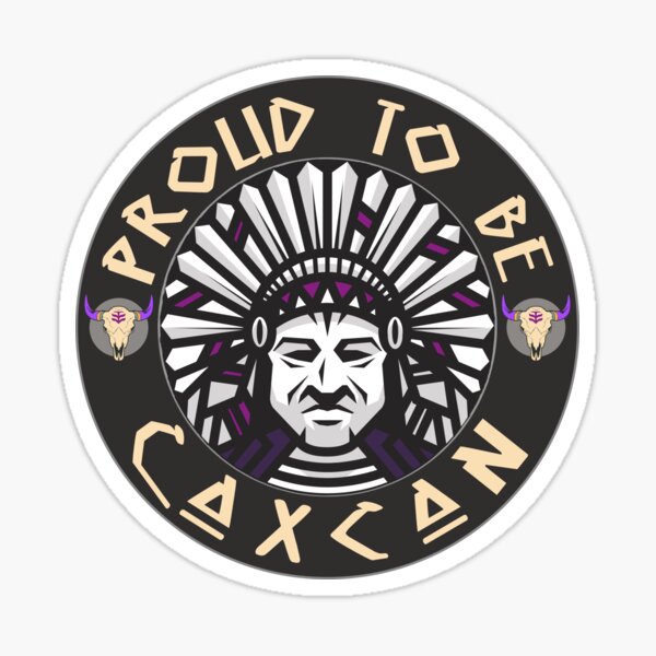 native-mexican-indian-proud-to-be-caxcan-caxcan-tribe-sticker-by