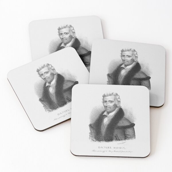 Artikelvorschau, Daniel Boone Lithographie-Porträt entworfen und verkauft von warishellstore.