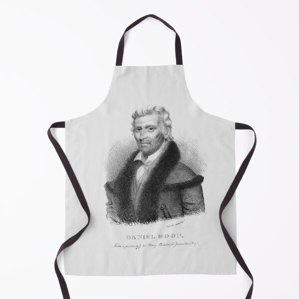 Item preview, Daniel Boone Lithograph Portrait designed and sold by warishellstore.
