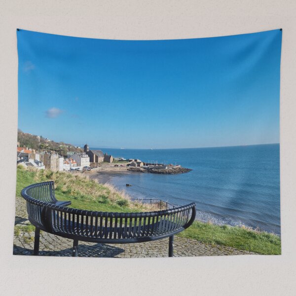 Item preview, Kinghorn Beach on a sunny day designed and sold by S-and-W-4ever.