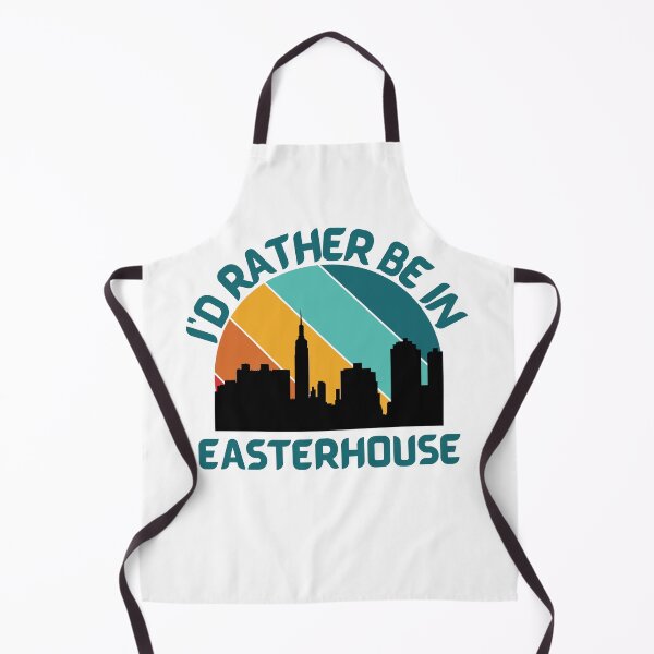 Item preview, I'd Rather Be In Easterhouse sunset silhouette designed and sold by MerchByCraig.