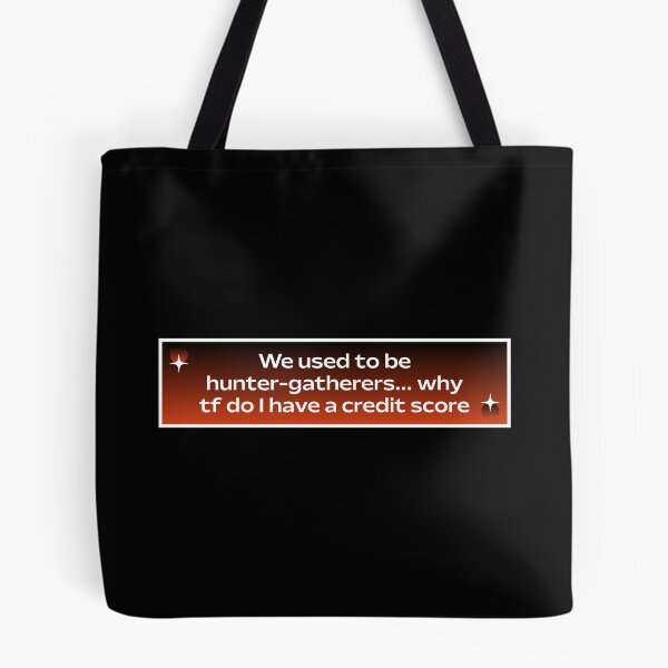 Item preview, Why do I have a credit score? - Anti Capitalist Meme designed and sold by Picket Club.
