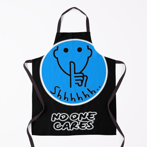 Item preview, Quiet No one cares funny sarcastic text designed and sold by AEROSPACE-IND.
