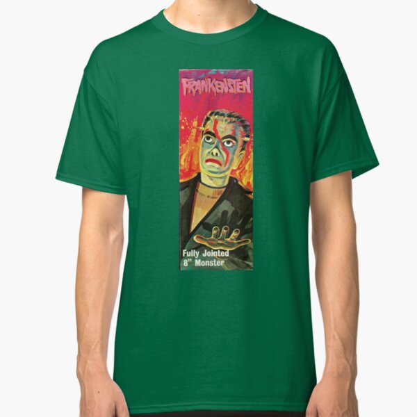 Lincoln Monsters: Frankenstein Box Art Mego Knock Off Classic T-Shirt