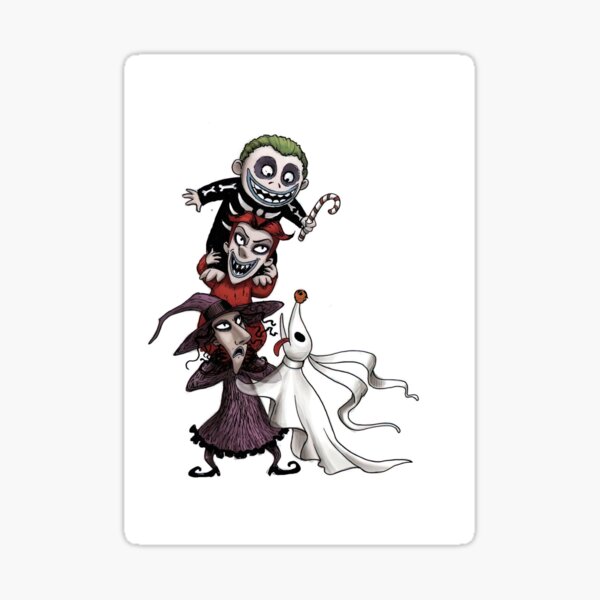 "Lock, Shock & Barrel" Sticker by JamesLMorris Redbubble