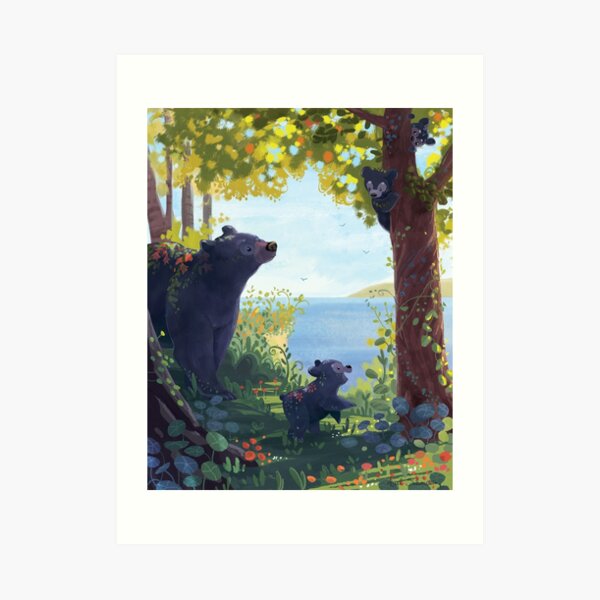 Bears Art Print