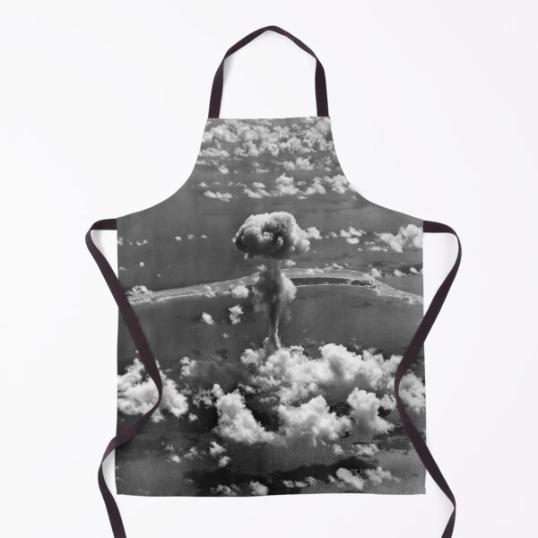 Item preview, Mushroom Cloud Near Ships - Operation Crossroads - 1946 designed and sold by warishellstore.