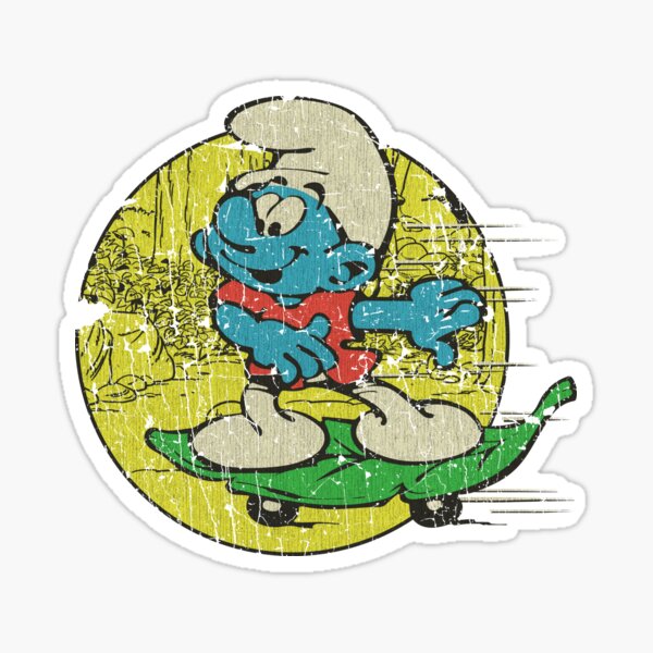 Item preview, Smurfboarding is Not a Crime 1980 designed and sold by AstroZombie6669.