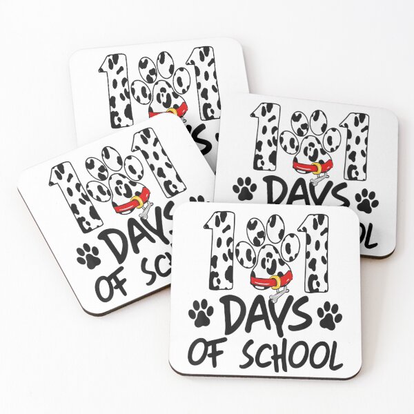 Artikelvorschau, 101 Tage intelligenterer Dalmations-Hundelustiger Lehrer-Geschenk-T - Shirt entworfen und verkauft von YnseShoop.