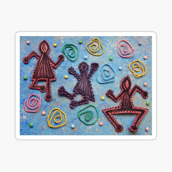 Let's Boogie Sticker