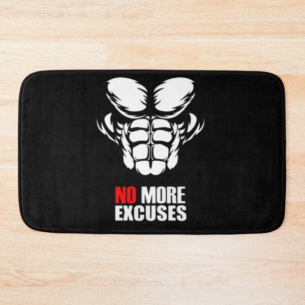 Item preview, No more excuse gym motivation workout motivation illustration premium design  designed and sold by truemoneyman.