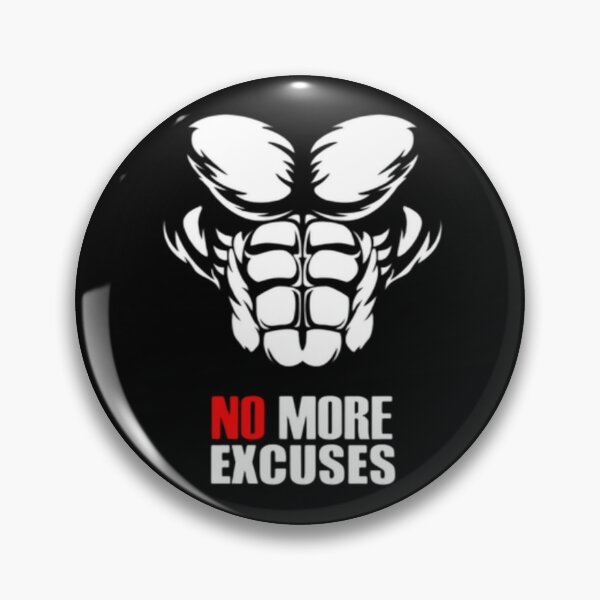 Item preview, No more excuse gym motivation workout motivation illustration premium design  designed and sold by truemoneyman.