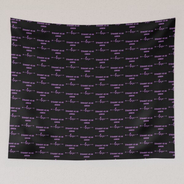 Item preview, Straight As An Arrow Love Purple Design designed and sold by LGbubble.