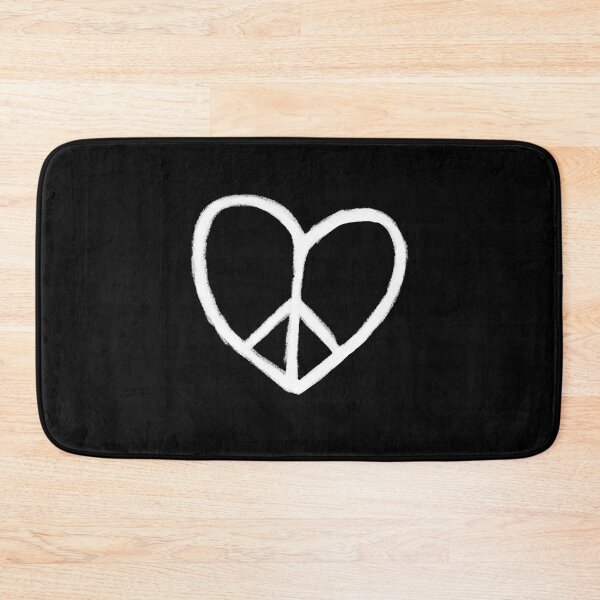Item preview, Heart Peace, Peace Love, Peace Sign, No War, Peace Needed designed and sold by badlydrawnbabe.