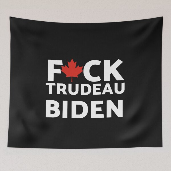 Item preview, A la mierda Trudeau y Biden designed and sold by Zelous  Store.