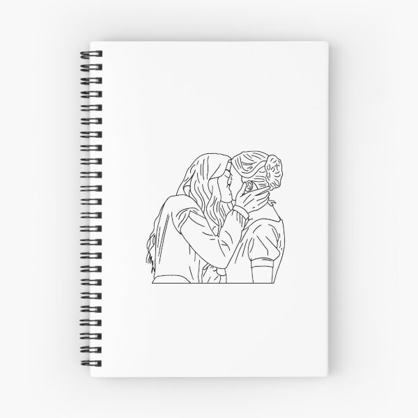 Item preview, Emisue tree kiss - line art designed and sold by artshtuffend.