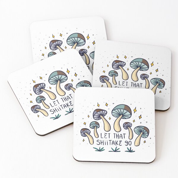 Item preview, Let That Shiitake Go designed and sold by backyrdfrontier.
