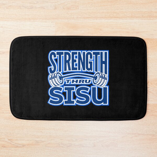 Item preview, Strength Thru Sisu Finnish Finland Suomi Sports Fitness Weight Lifting Essential T-Shirt designed and sold by lewisnash6.