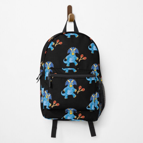 Item preview, Dinosaur Playing Maracas ,Funny Good Dinosaur Maracas Lovers Blue Design designed and sold by pedrored369.