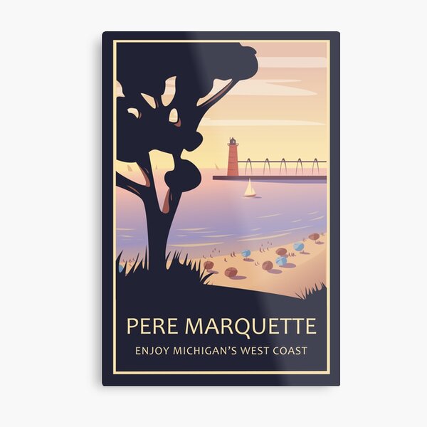 Pere Marquette Metal Print
