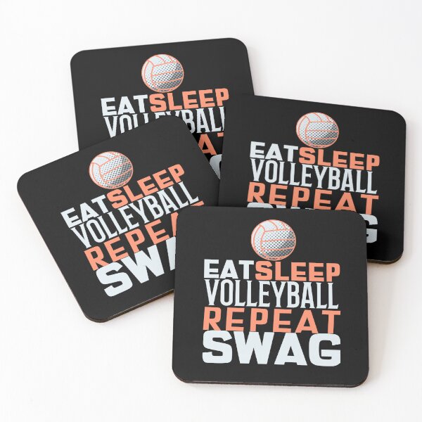 Item preview, Eat Sleep Volleyball Repeat Swag - Volleyball Swag Apparel Gifts designed and sold by DeeSignTShirts.