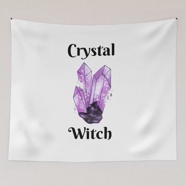 Item preview, Crystal Witch Amethyst Watercolor  designed and sold by alybugg.