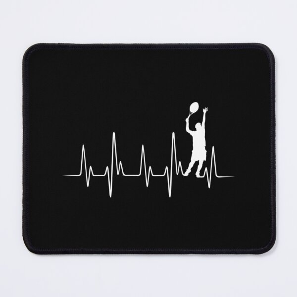Item preview, Tennis Player Heartbeat With Men Tennis Player Silhouette - Gift For Tennis Fans Classic T-Shir designed and sold by amiyacunni.