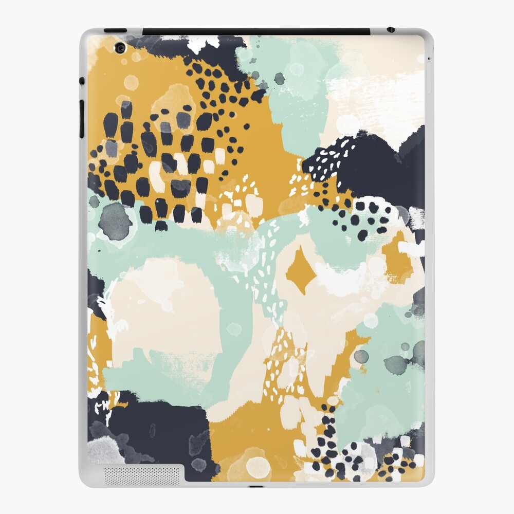 Tinsley - Modern abstract painting in bold, fresh colors iPad Case & Skin