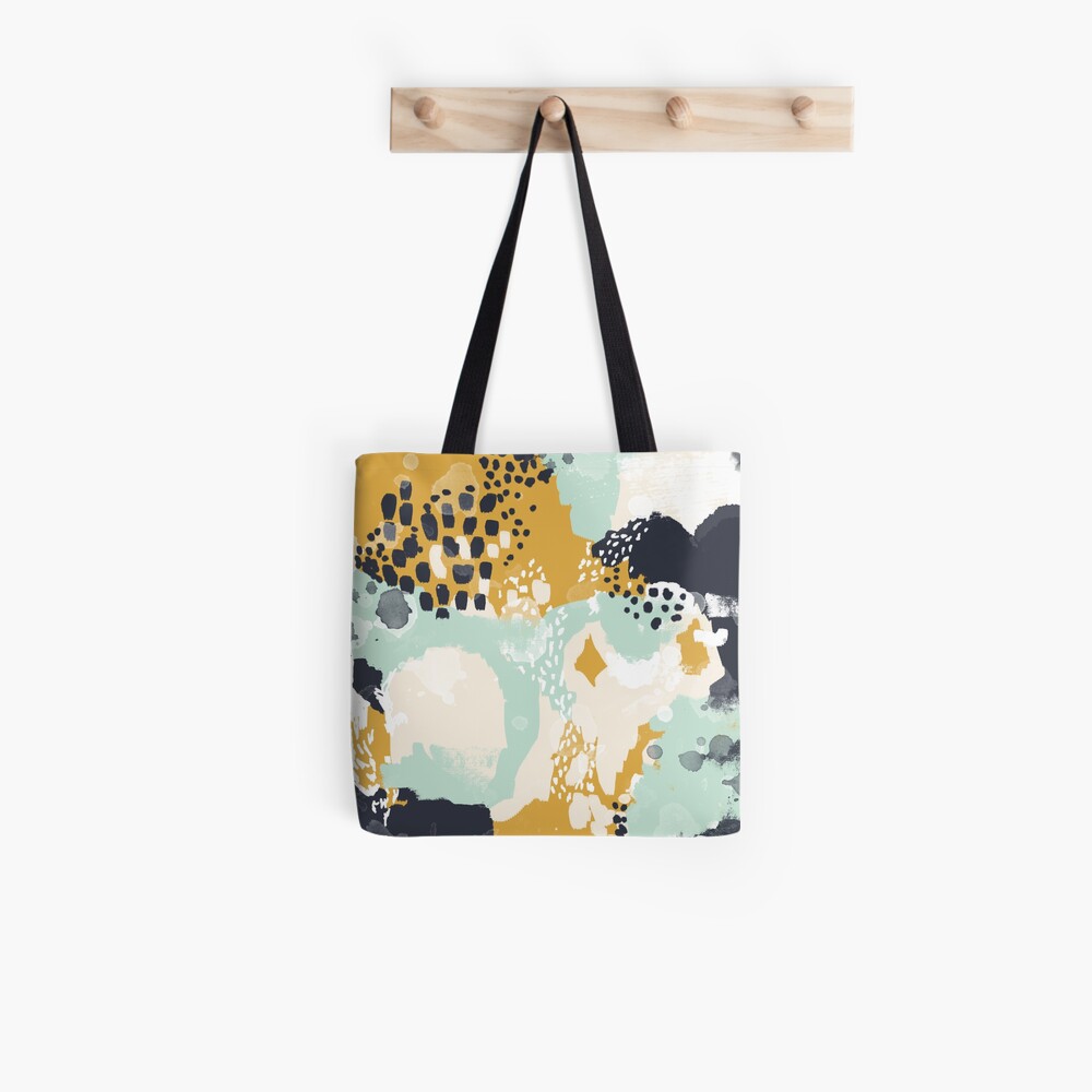 Tinsley - Modern abstract painting in bold, fresh colors Tote Bag