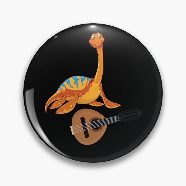 Artikelvorschau, Dinosaurier, der Ud spielt, lustiger guter Dinosaurier-Ud-Liebhaber-nettes orange Design entworfen und verkauft von pedrored369.
