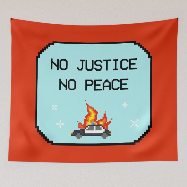 Item preview, No Justice No Peace - ACAB designed and sold by Picket Club.