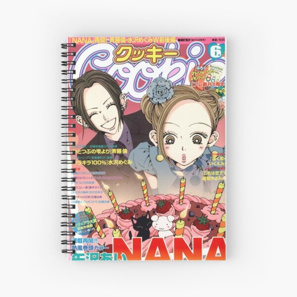 NANA: NANA anime notebook nice notebooks for Otaku people, to write diary  and notes