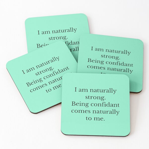 Item preview, I Am Naturally Strong - Affirmations designed and sold by Manifest-Life.