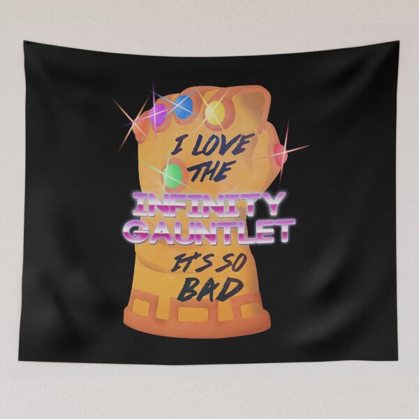 Item preview, 80s Infinity Gauntlet designed and sold by FullDungeon.