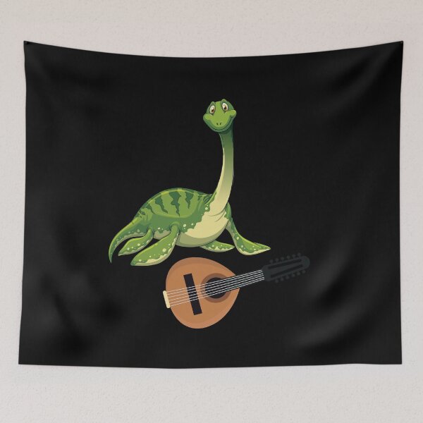 Artikelvorschau, Dinosaurier, der Ud spielt, lustige gute Dinosaurier-Ud-Liebhaber-grüne nette Dinosaurier-Kunst entworfen und verkauft von pedrored369.