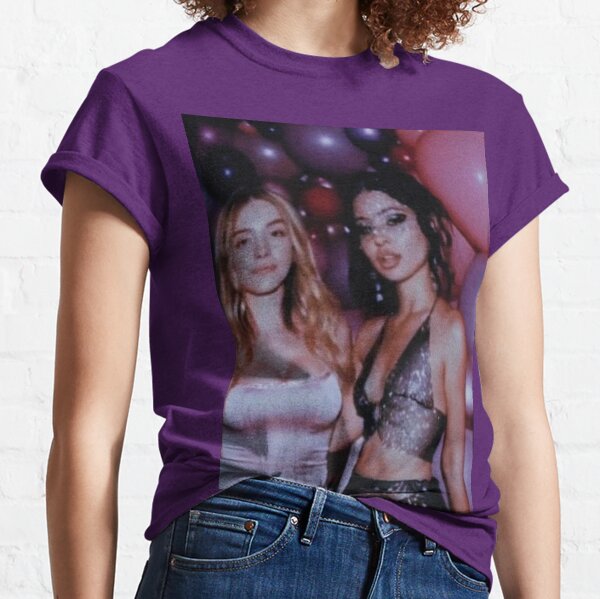 Euphorie Esthétique | Esthétique scintillante Y2K | Violet Argent Bleu Vibes | HECKINFAROUT T-shirt classique