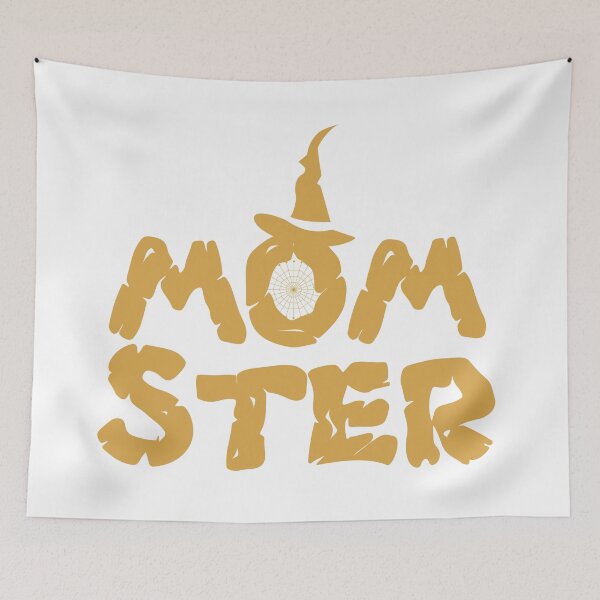 Item preview, Momster Print T-Shirt Retro Badge Design designed and sold by EnesArabaci.