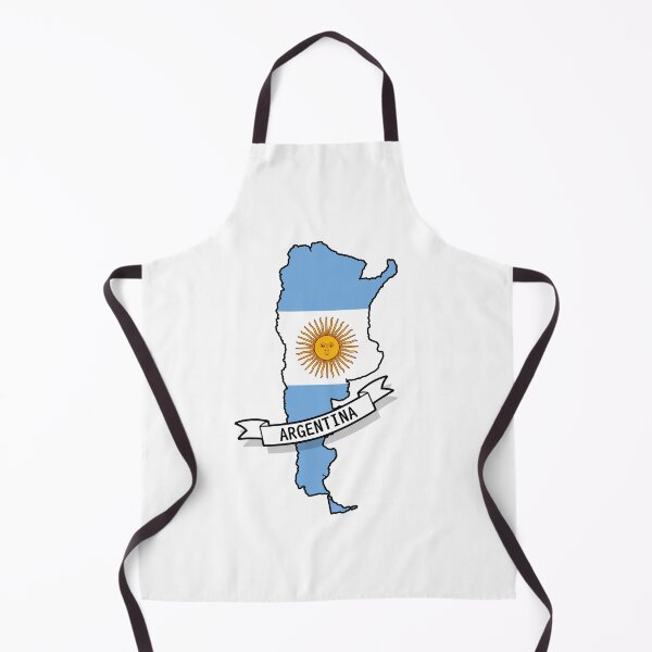 Item preview, Argentina Flag Map designed and sold by Koi-Art.