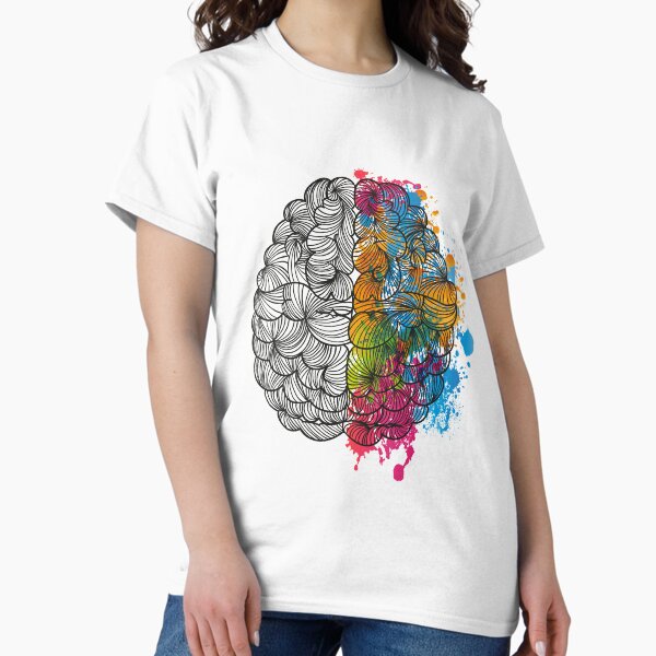 Vista previa del artículo con la obra «Mi cerebro», diseñado y vendido por Orce Vasilev.