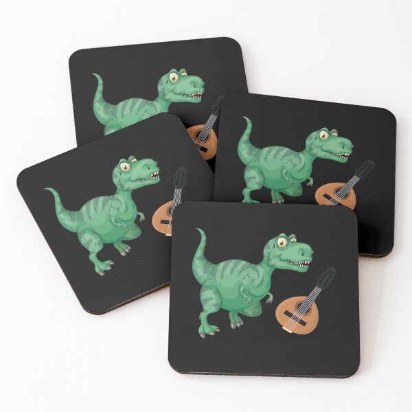 Artikelvorschau, Dinosaurier, der Ud spielt, lustiges gutes Dinosaurier-Ud-Liebhaber-grünes Design entworfen und verkauft von pedrored369.