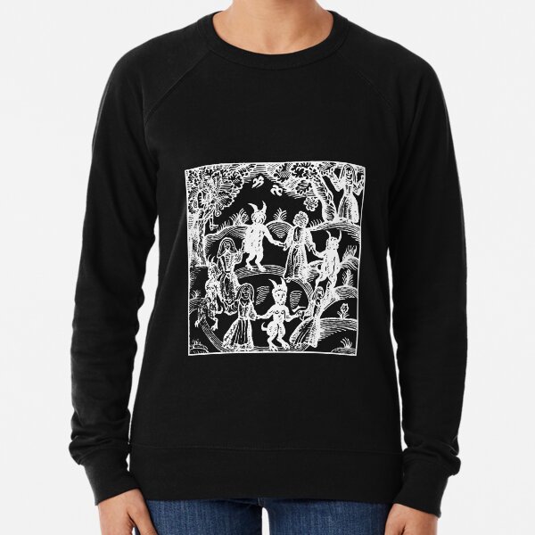 Dance with the Devil (white) Lightweight Sweatshirt
