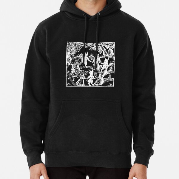 Dance with the Devil (white) Pullover Hoodie
