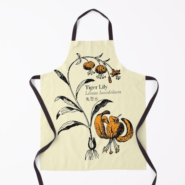 Item preview, Tiger Lily Lilium lancifolium 鬼百合 Flower Scientific Nature Japanese designed and sold by Snoot-Store.
