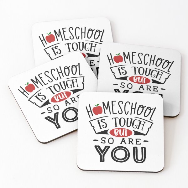 Item preview, homeschool is tough but so are you designed and sold by TheWildePeach.