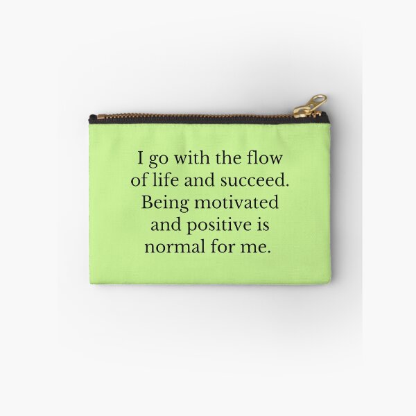 Item preview, Being Motivated And Positive Is Normal For Me - Affirmations designed and sold by Manifest-Life.