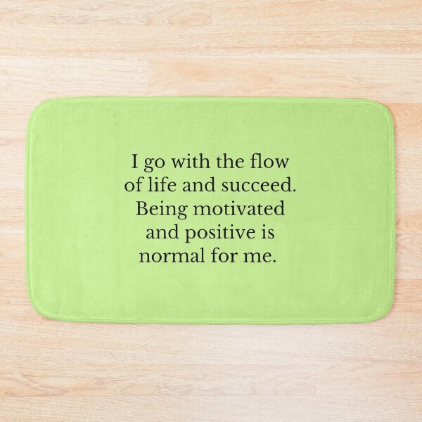 Item preview, Being Motivated And Positive Is Normal For Me - Affirmations designed and sold by Manifest-Life.