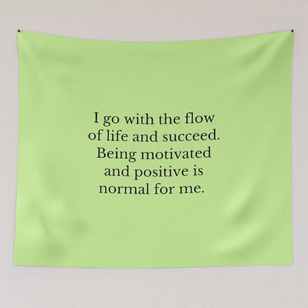 Item preview, Being Motivated And Positive Is Normal For Me - Affirmations designed and sold by Manifest-Life.