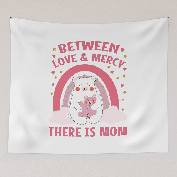 Item preview, between love and mercy there is mom designed and sold by MOONINSPIRATION.